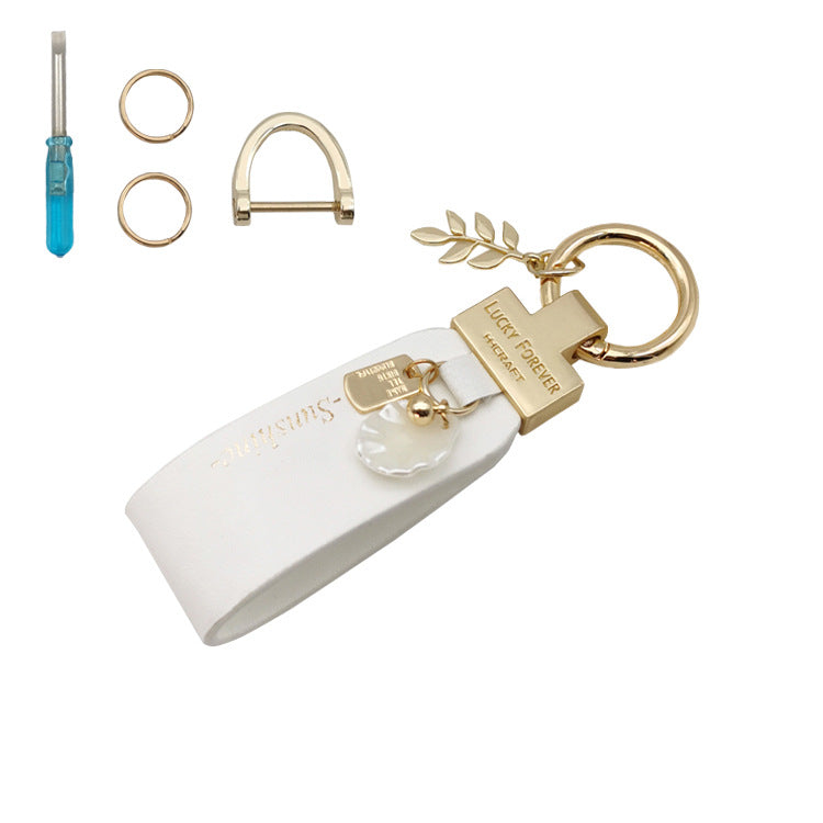 Wholesale Alloy Leather Buckle Shell Female Pendants