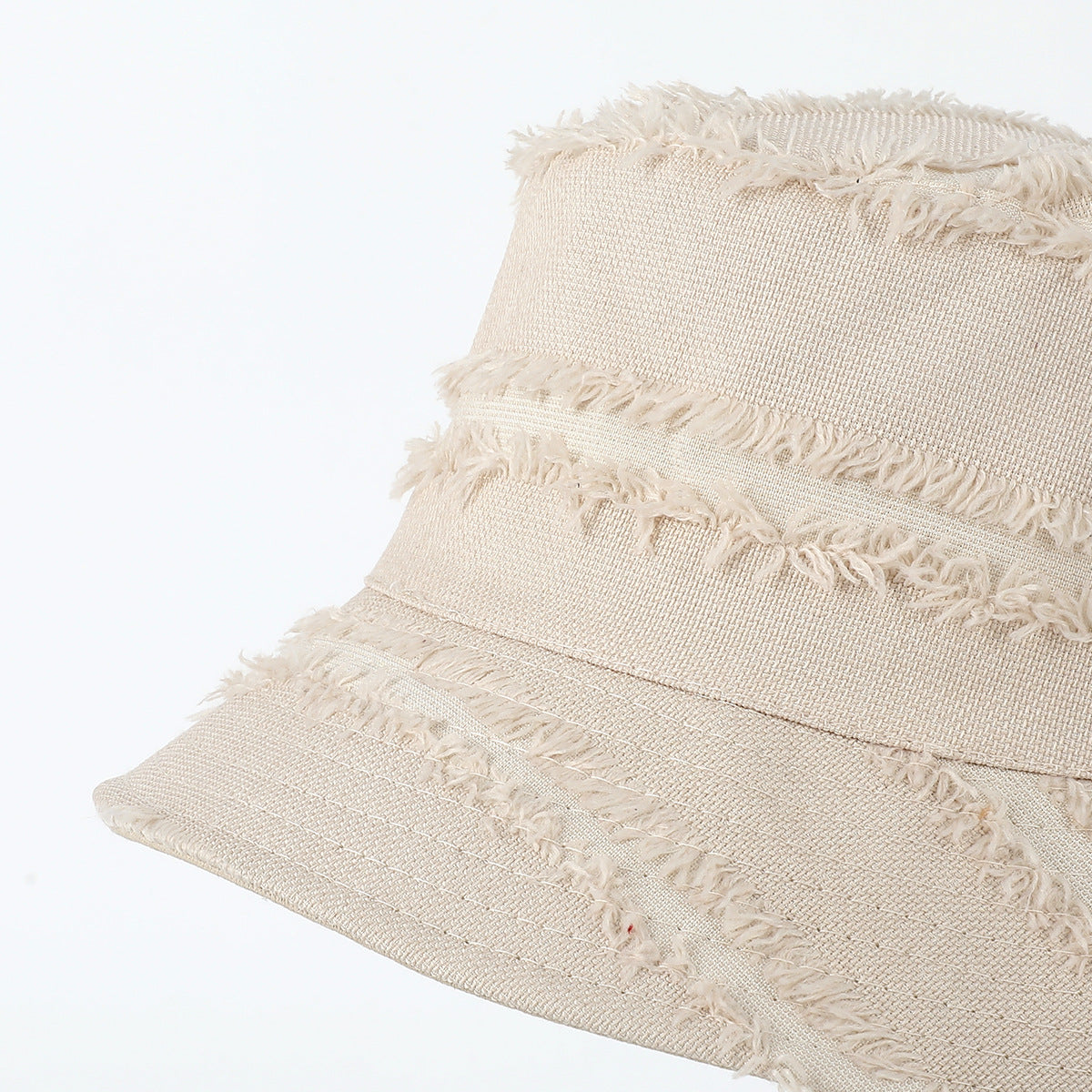 Wholesale Cotton Fur Edge Double-sided Fisherman Hats