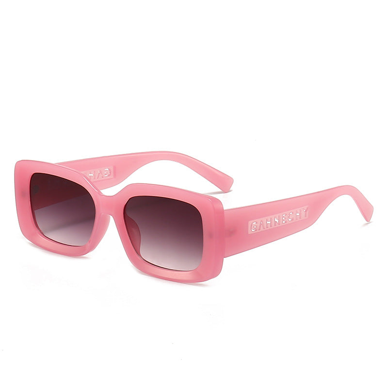 Wholesale PC Small Square Frame Hollow Sunglasses