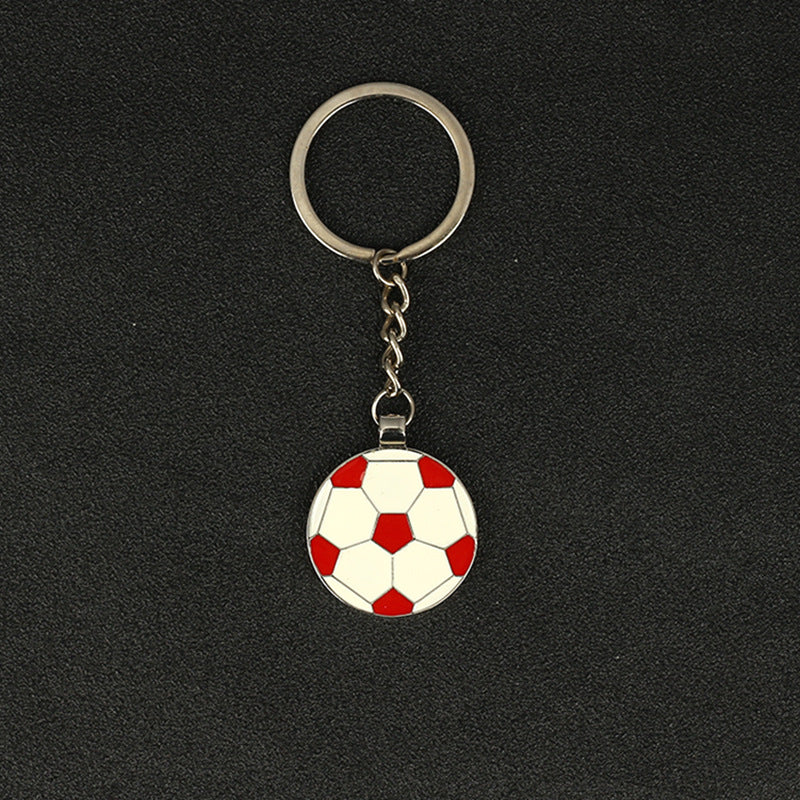 Wholesale Football Basketball Painted Metal Bottle Opener Keychain