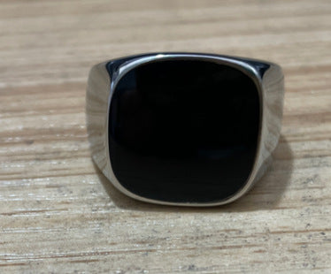 Titanium de titanio al por mayor Town Shop Zhibao Ring epoxi brillante