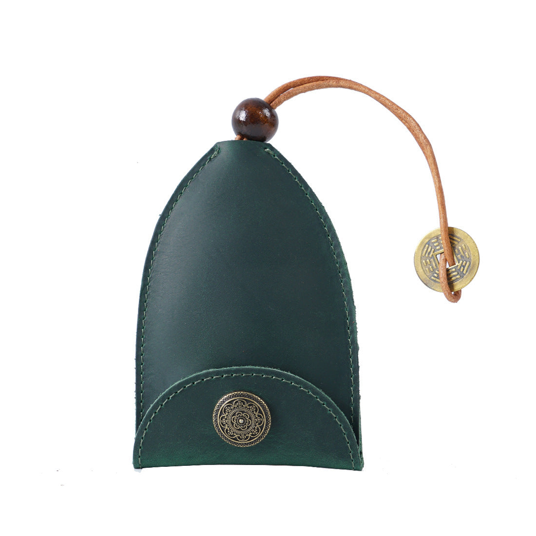 Wholesale Genuine Leather Small Bag Leather Keychain