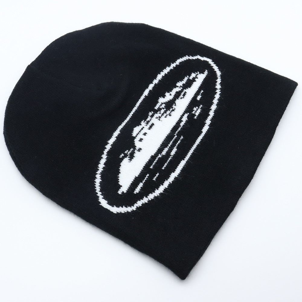 Wholesale Fashion Versatile Trendy Street Hip Hop Fashion Jacquard Ship Knitted Hat