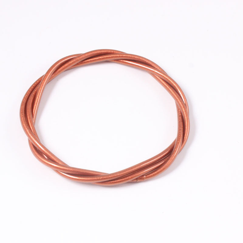 Brazalete de manguera de goma de hoja de oro de PVC de PVC al por mayor