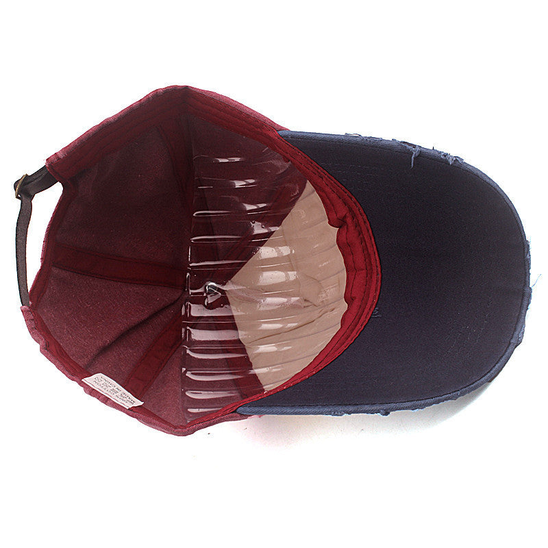Wholesale Truck Baseball Cap Washed Coating Sunshade Casual Duck Tongue Baseball Cap Cotton Korean Hat