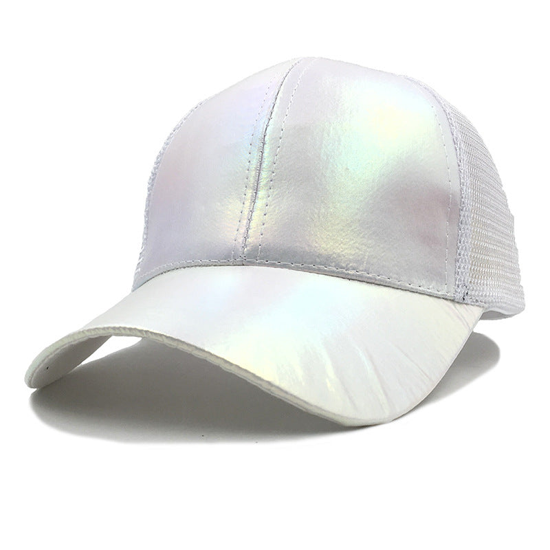 Wholesale Cotton Breathable Sequin Mesh Hat