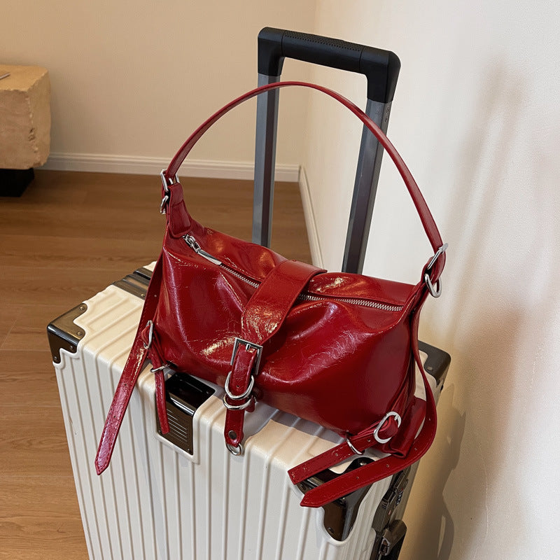 Wholesale Popular Niche Texture Pre-fall Retro Babes Armpit Bag