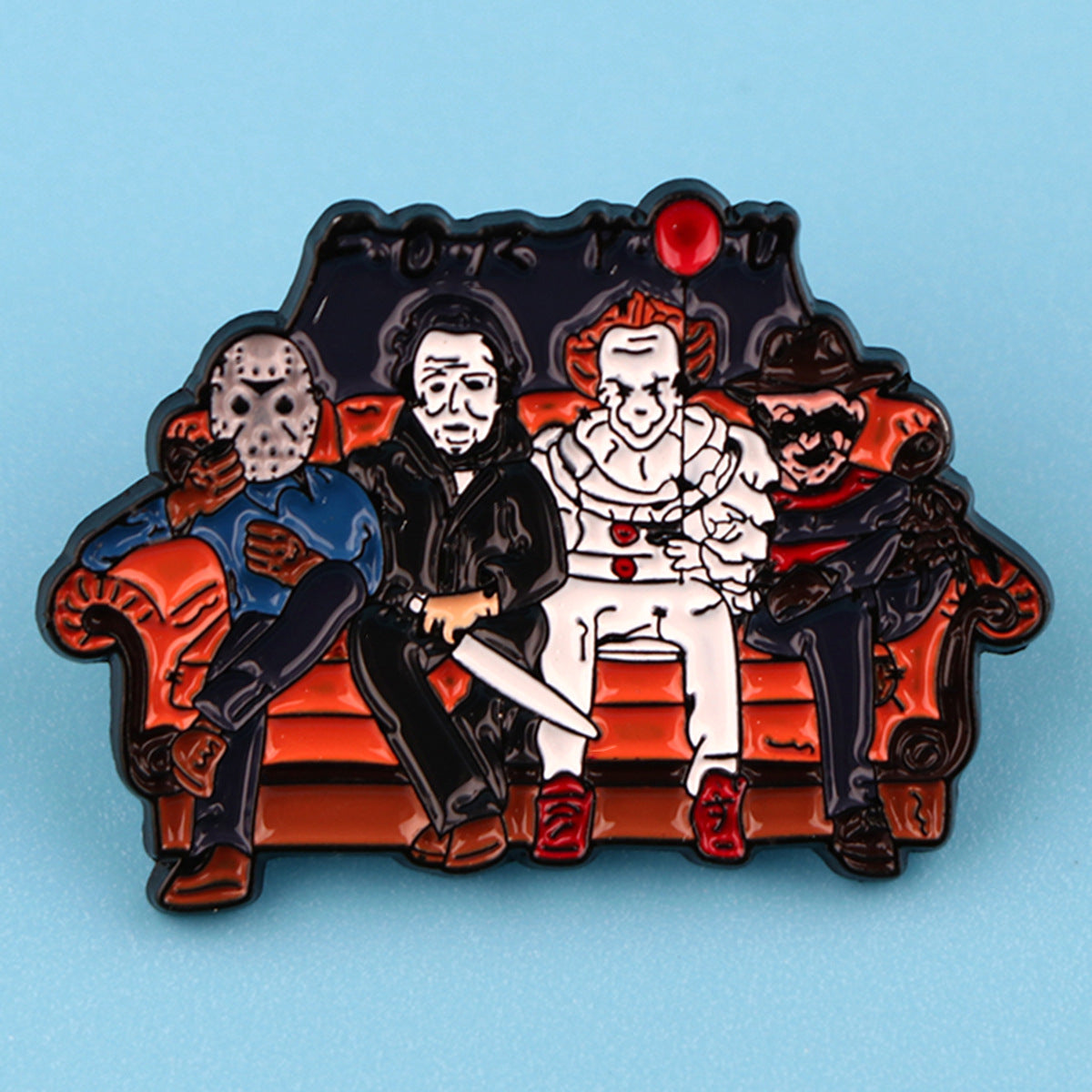 Wholesale Horror Badges Cartoon Metal Pins