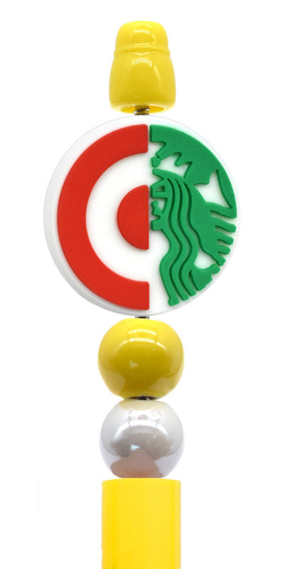 Wholesale 100pcs Creative PVC Can Be Freely Matched with DIY Series of Holiday Element Beads