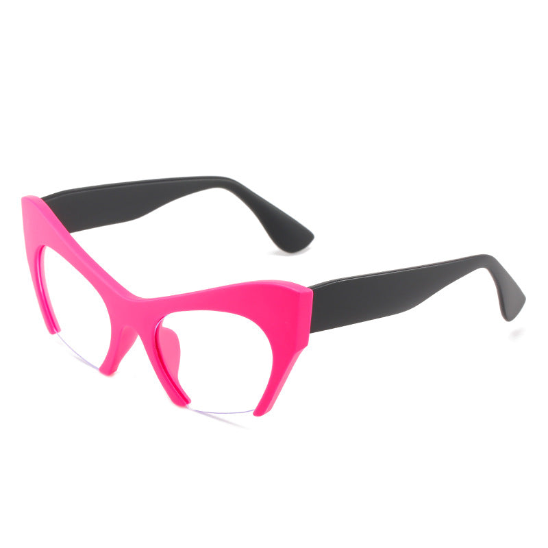 Wholesale Half-frame Cat-eye Glasses