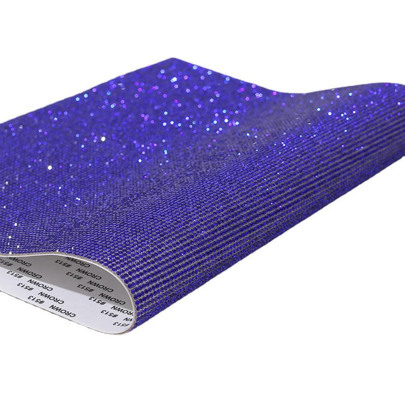 Wholesale Rhinestone stickers, hot diamond adhesive mesh, diamond stickers, adhesive backing, crystal glass diamond stickers