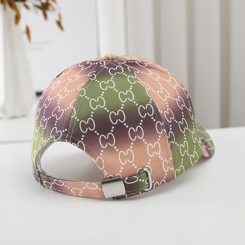 Wholesale Fashion Casual Gold Wire Check Baseball Cap