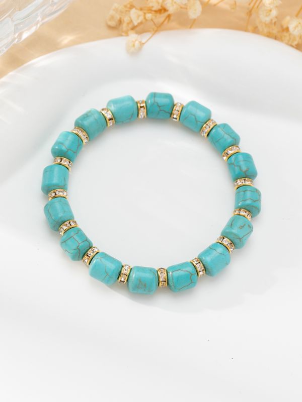 Wholesale Bohemian hand-made turquoise beaded jewelry