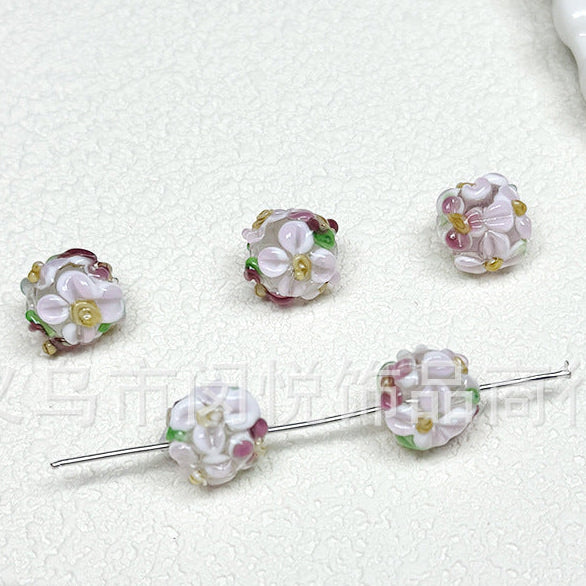 Wholesale 10pcs petals and many DIY beads