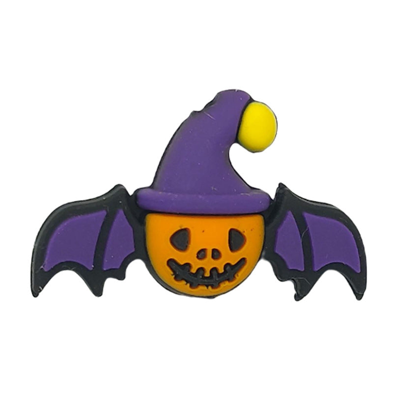 Wholesale   20pcs Cartoon Halloween  Silicon Beads   Focal Beads