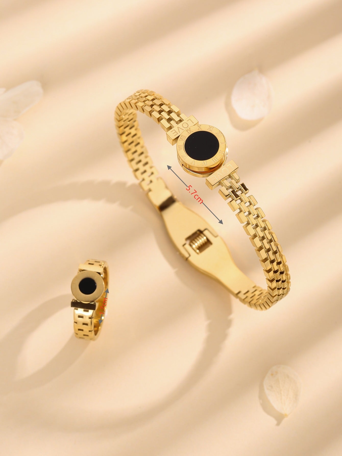 Wholesale titanium steel ins fashion versatile niche design sense bracelet