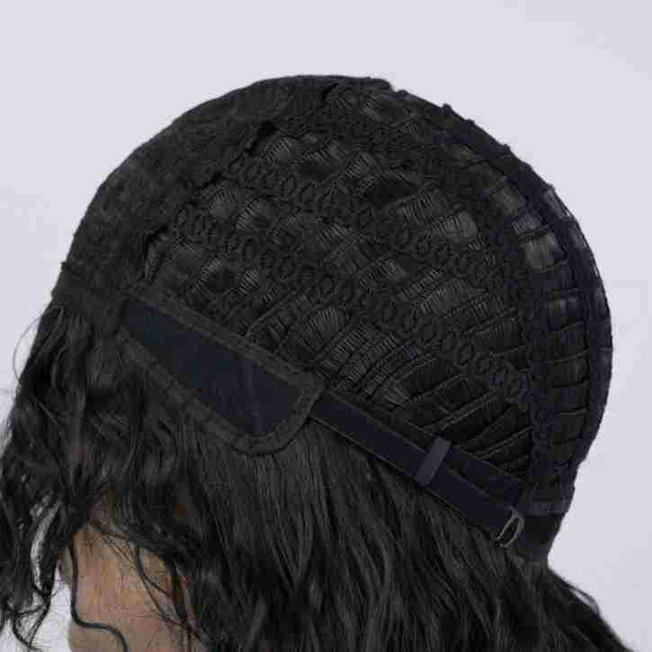 Wholesale Long curly hair stage men's fluffy hairstyle wig