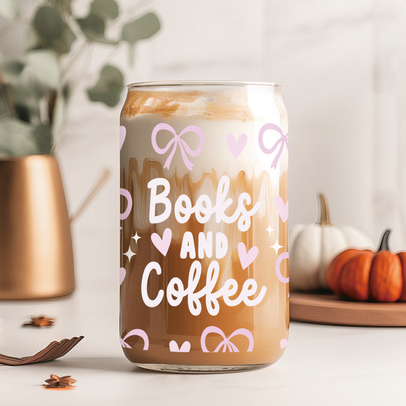 Wholesale Colorful Bow 16oz Cup UV DTF Wrap