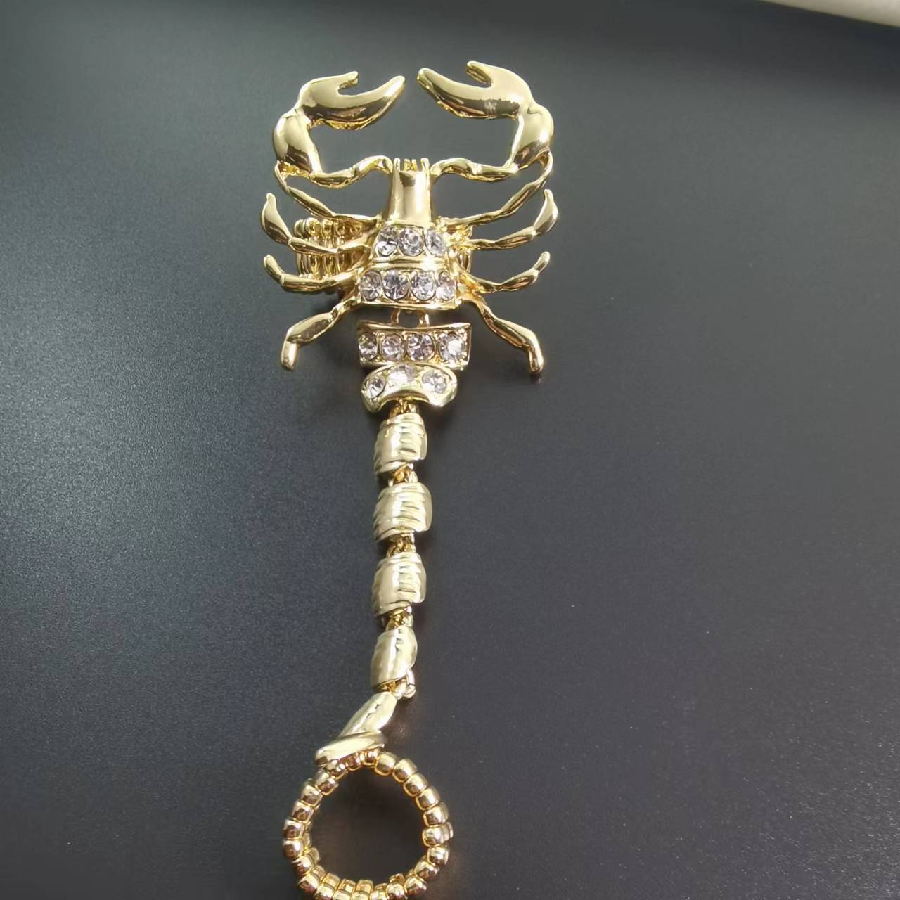 Wholesale Metal Scorpion Chain Ring