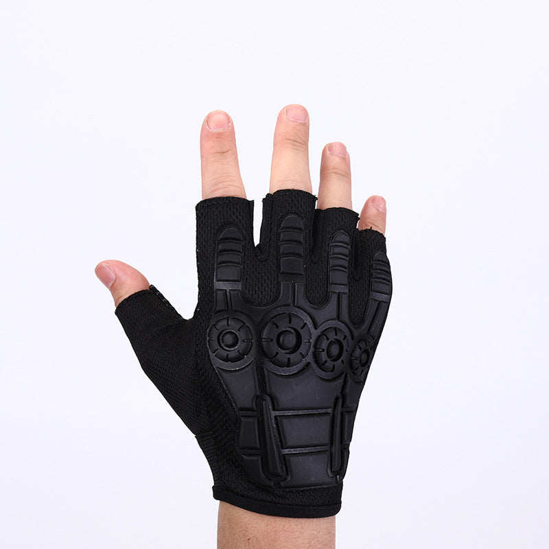 Wholesale Outdoor Sports Epoxy Cloth Glove