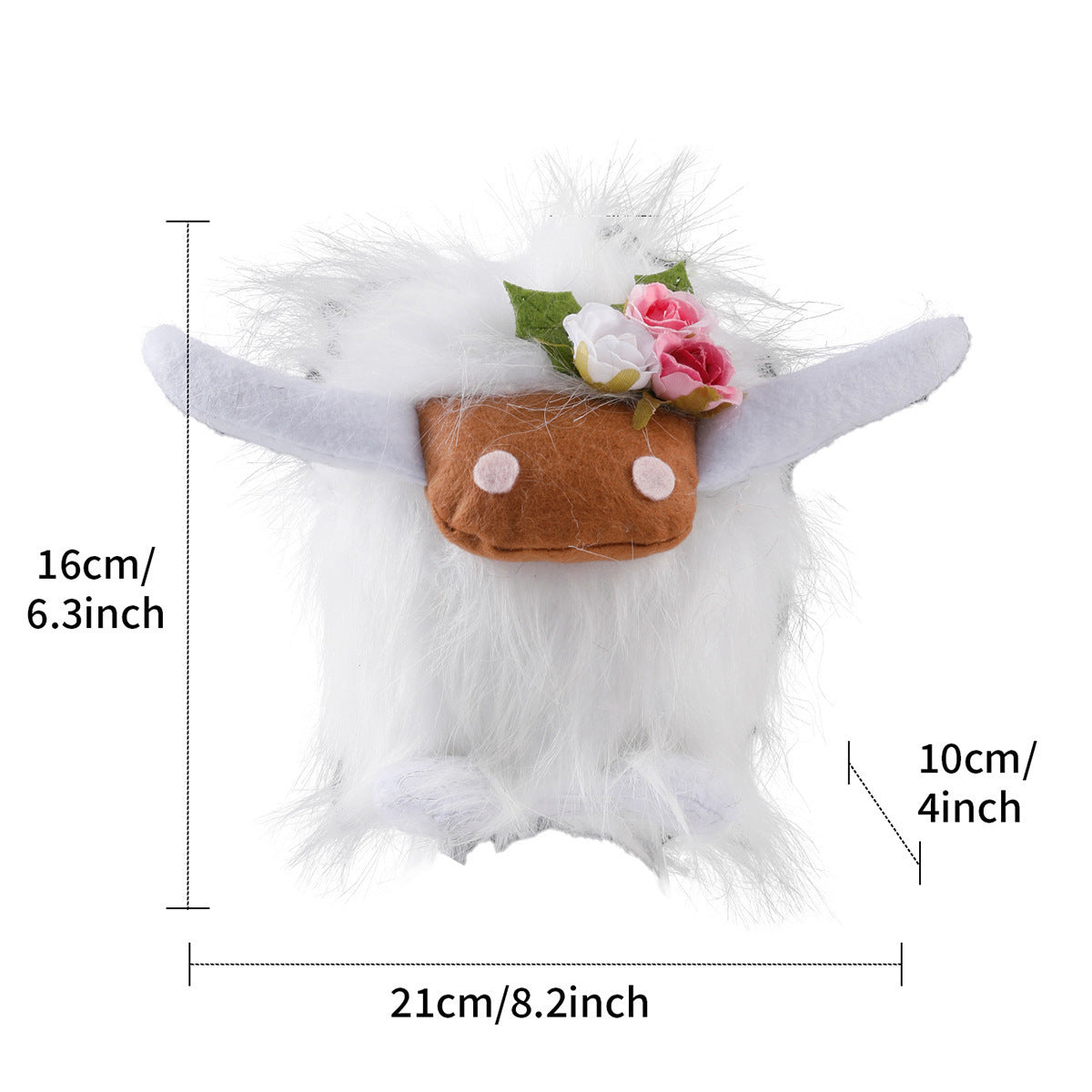 Wholesale Scottish Highlands Cowhide Cloth Doll Decoration