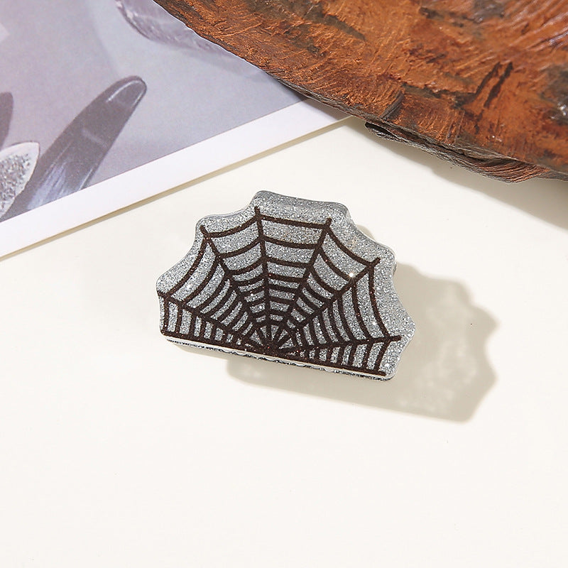 Wholesale Dark Style PVC Pumpkin Ghost Shark Claw Hair Clip  Creative Hair Accessory For Resale