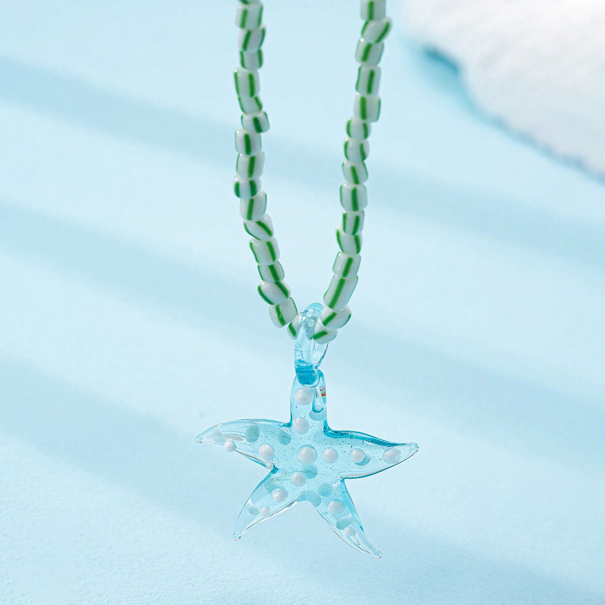 Wholesale Summer Vacation Seafood Animal Pendant Bohemian Style Necklace