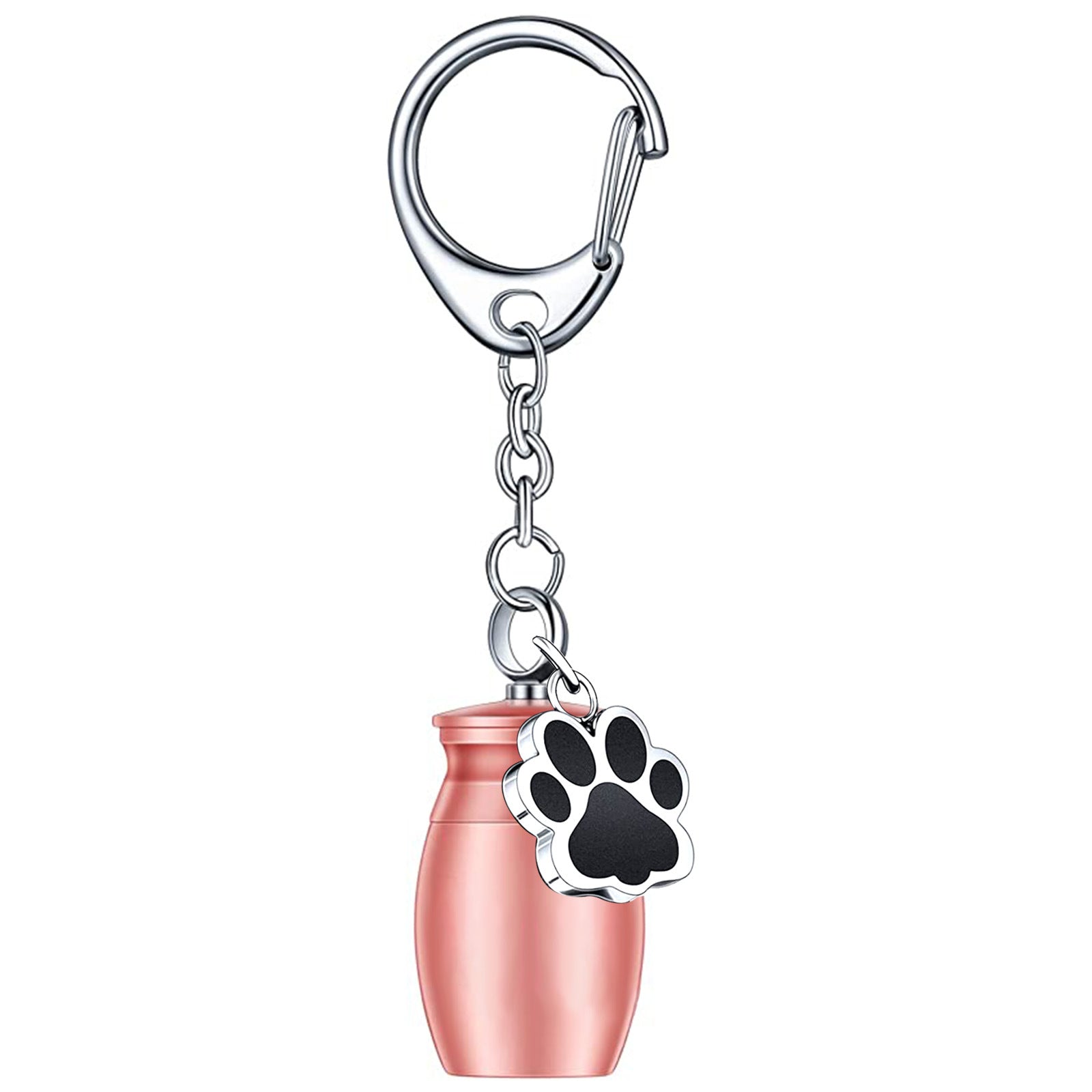 Wholesale Commemorative Pet Ashes Box Zinc Alloy Keychain