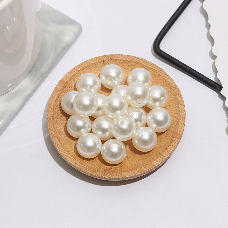 Teneral de 500 piezas IMITICIÓN Pearl Red Red Redon Beads