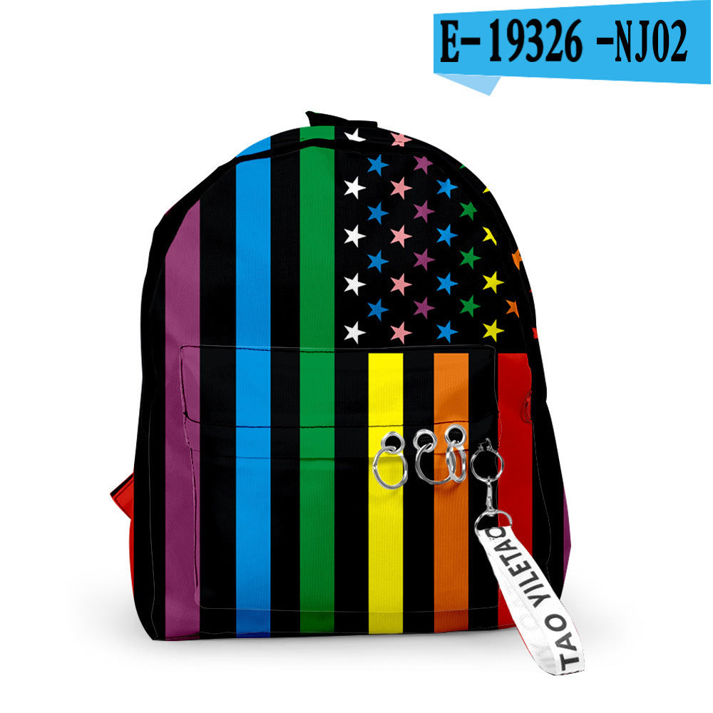 Wholesale Oxford cloth LGBT backpack
