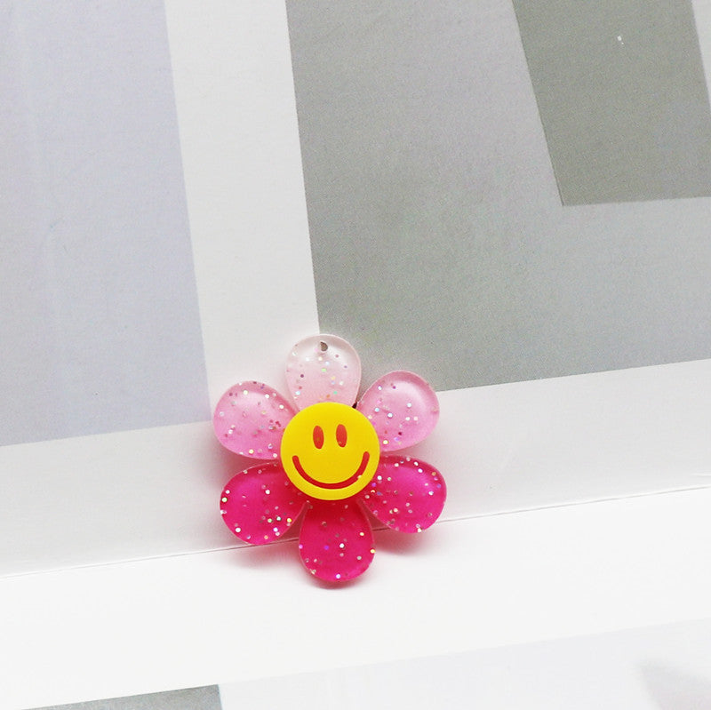 Wholesale 10pcs Glitter Gradient Color Double Layer Patch DIY Accessories