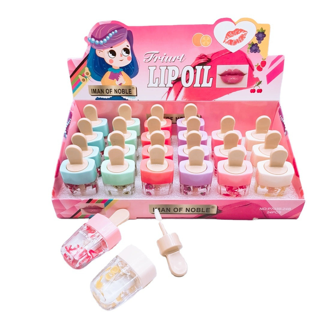 Wholesale 24pcs/pack Plastic Moisturizing Lip Oil
