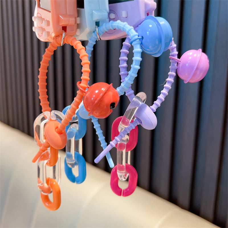 Wholesale Retro Mini Tetris Gamepad Game Console Plastic Keychain