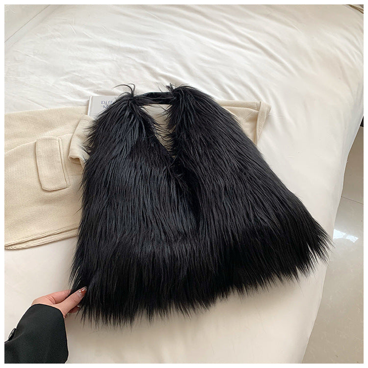 Wholesale Autumn and Winter Plush Bags
