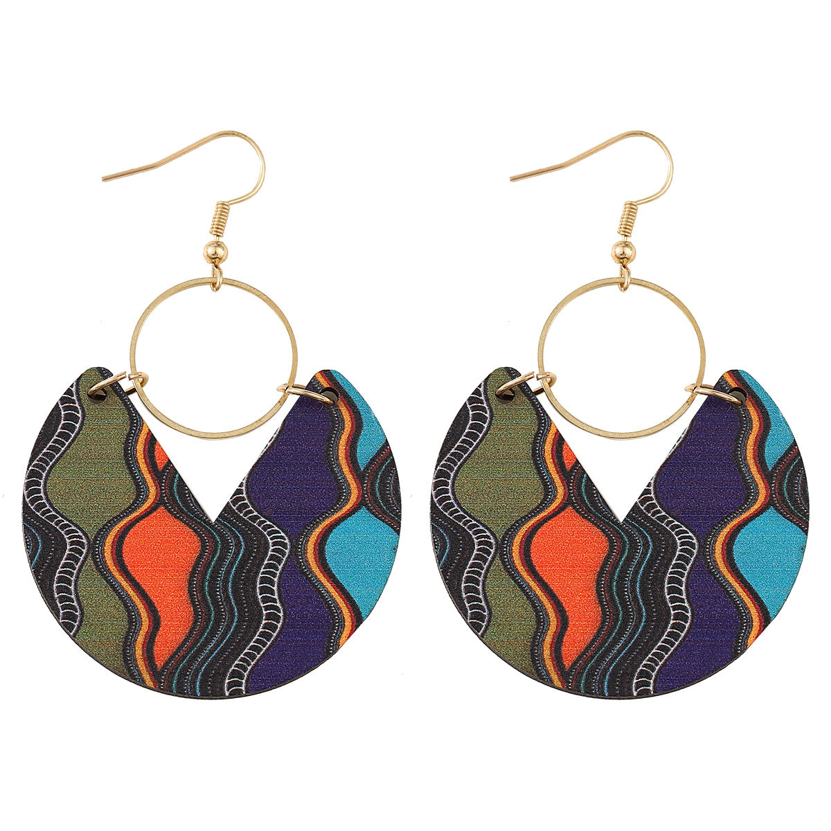 Wholesale Boho Wooden Earrings