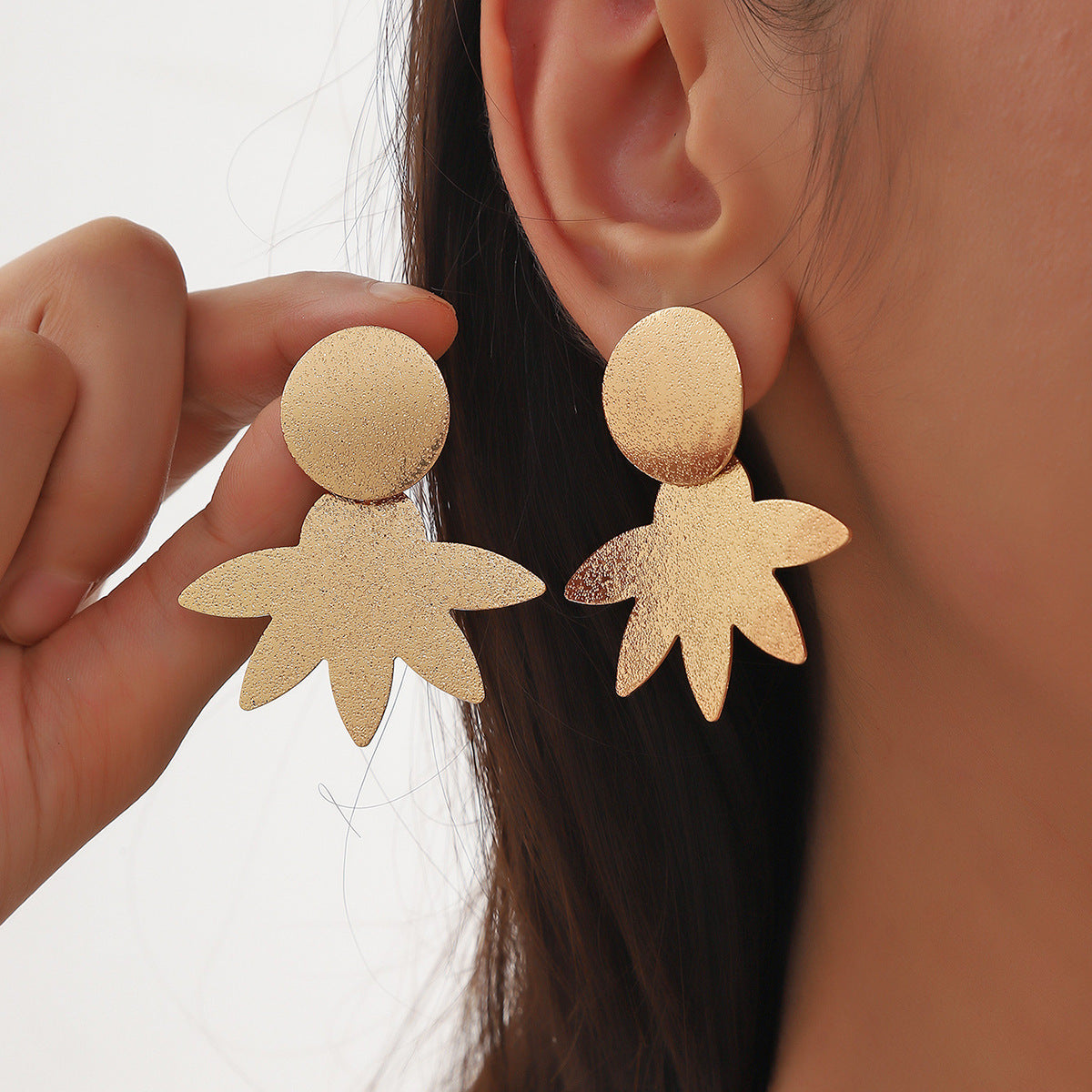 Wholesale of Uniquely Shaped Metal Earrings