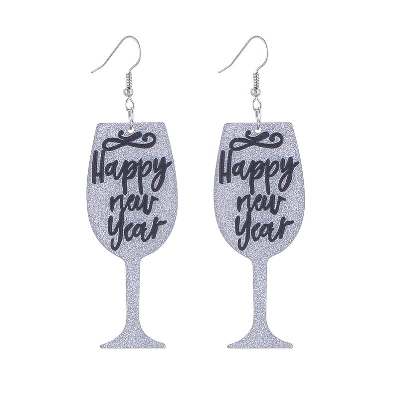 Wholesale fireworks 2026 sparkling Acrylic Earrings