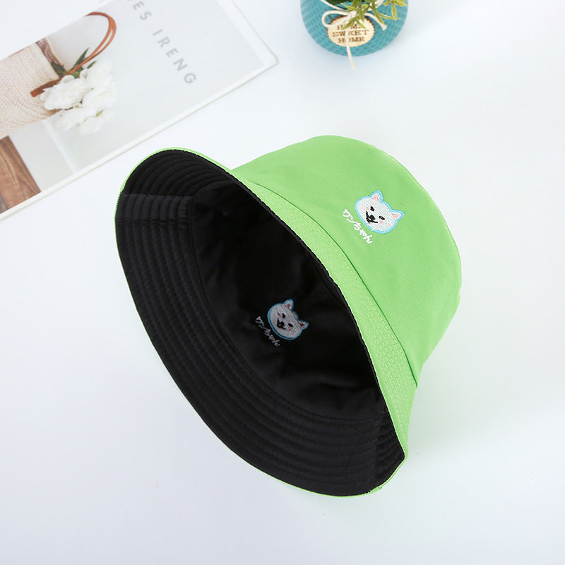 Sombrero de cubo de la serie de animales de algodón al por mayor