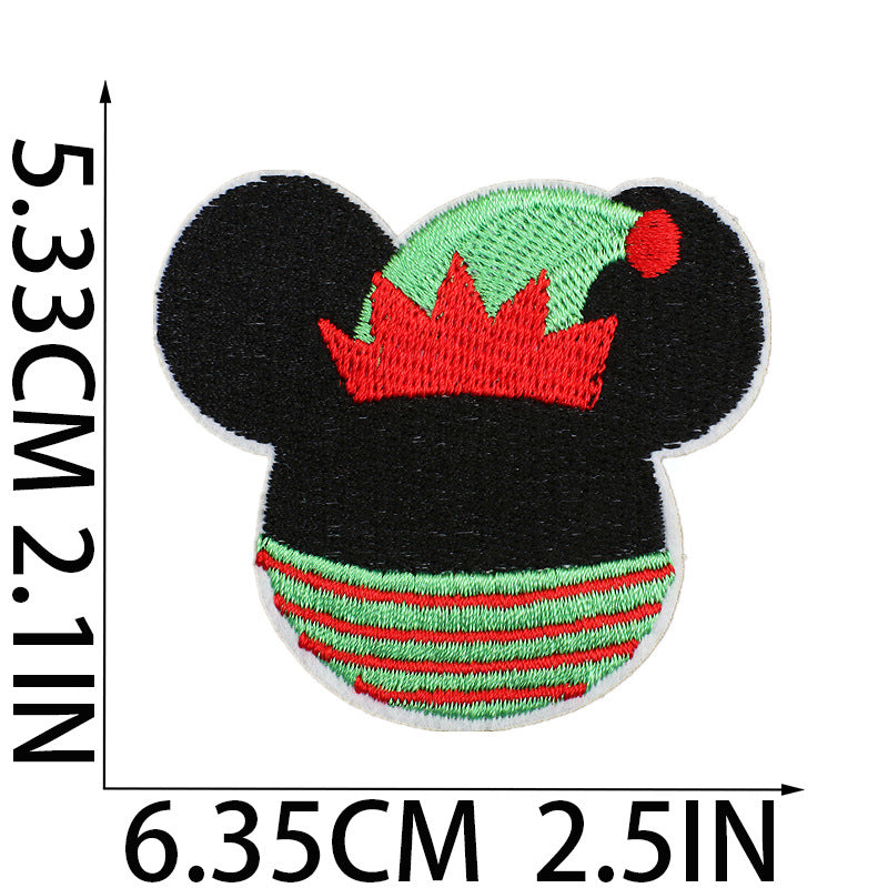 Wholesale Embroidered Patch Sew On Badge Polyester Craft Supply For Clothing Bags Decorative Gift OLY Exclusive