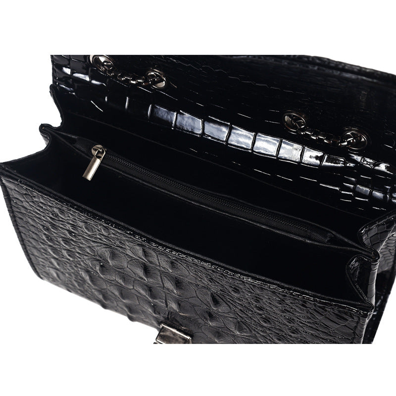 Wholesale Crocodile Pattern PU Crossbody Casual Shoulder Bag