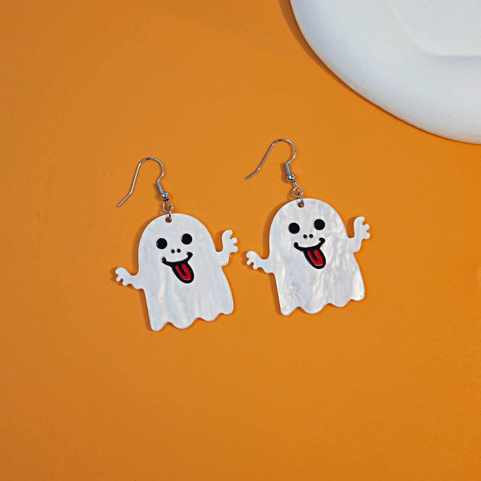 Wholesale Halloween Palm Ghost Cartoon Creative Cute Earrings