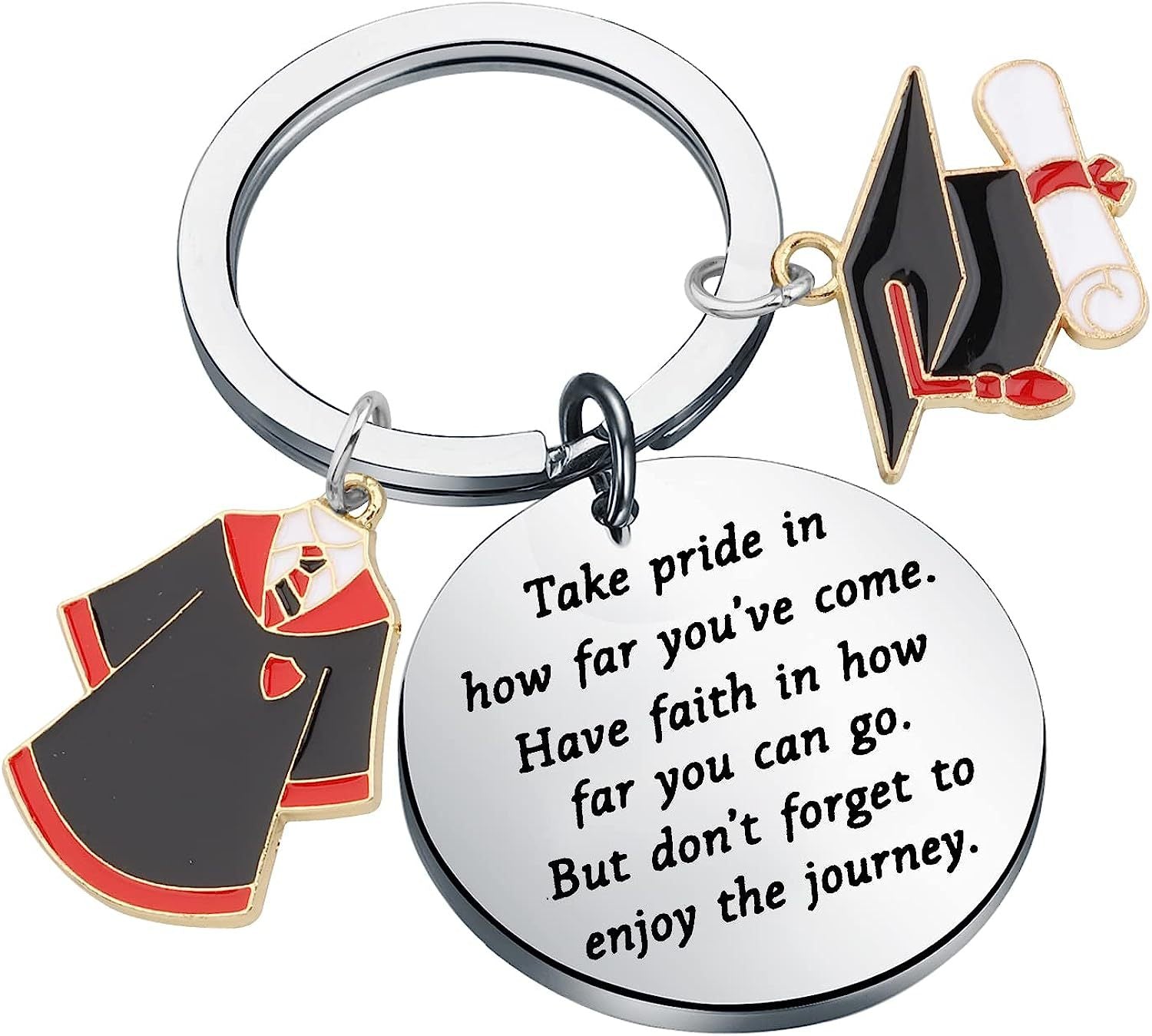 Wholesale Graduation Season Stainless Steel Keychain