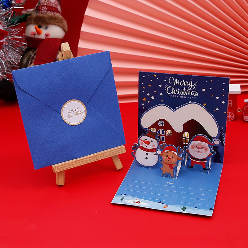 Wholesale Christmas greeting card creative holiday card