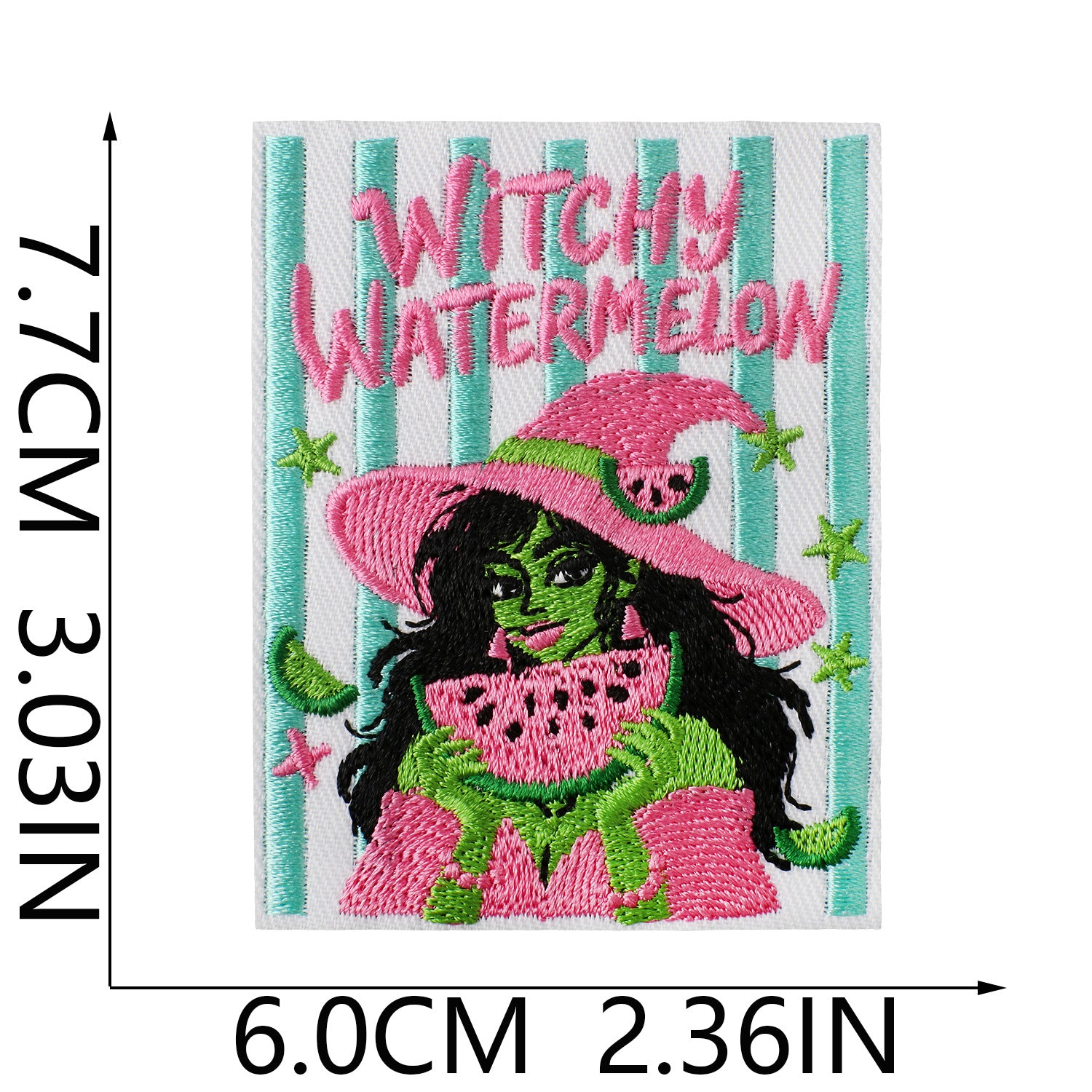 Wholesale  Embroidered Iron On Patches Ghost Zombie Design For Denim et And Bag Decorative Badge