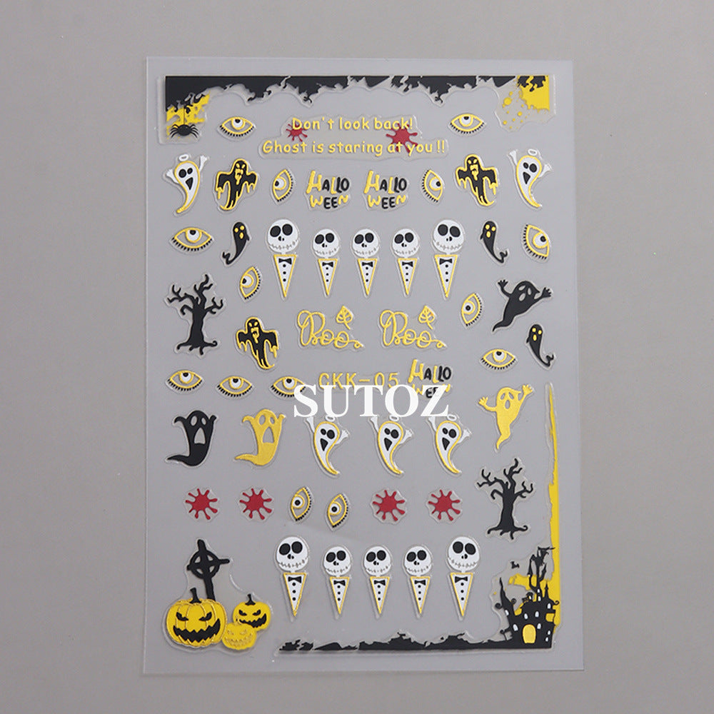 Wholesale DIY Wraps For Craft Gilded  Nail Art Stickers