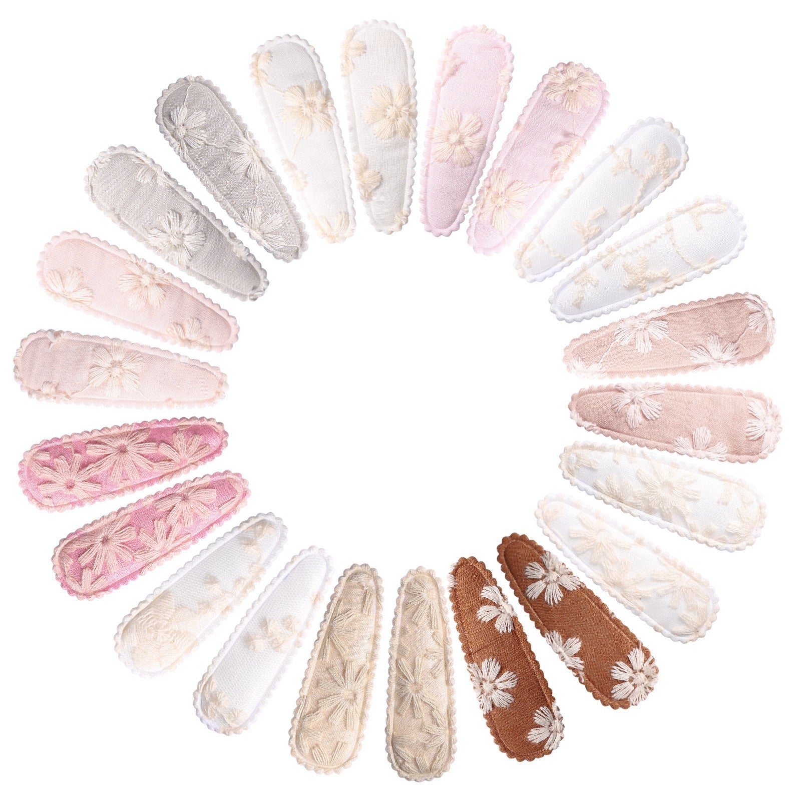 Wholesale Creative Sweet Floral BB Hair Clips