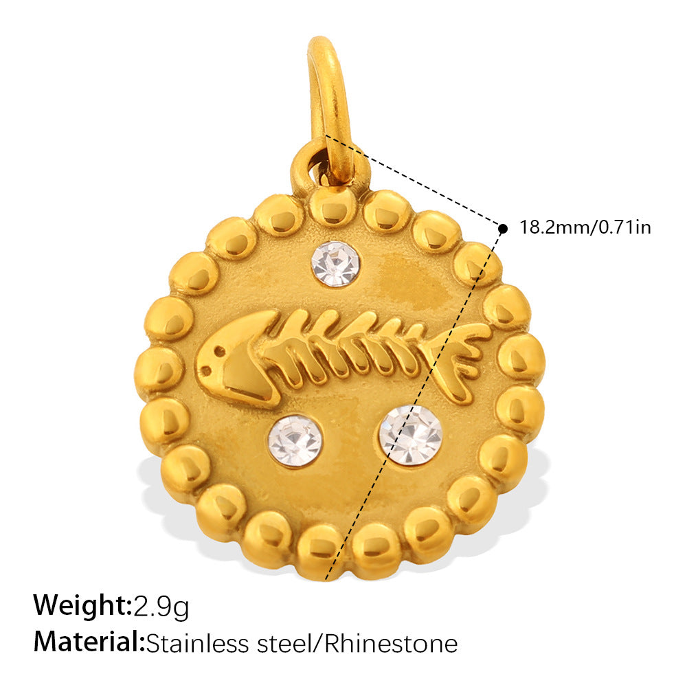 Wholesale Sun,  Moon,  Stars,  Sun,  Heart Bracelet Necklace Pendant Stainless Steel