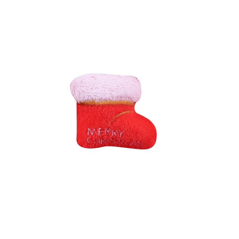 Wholesale Plush Cherry Car Pom Pom  Keychain