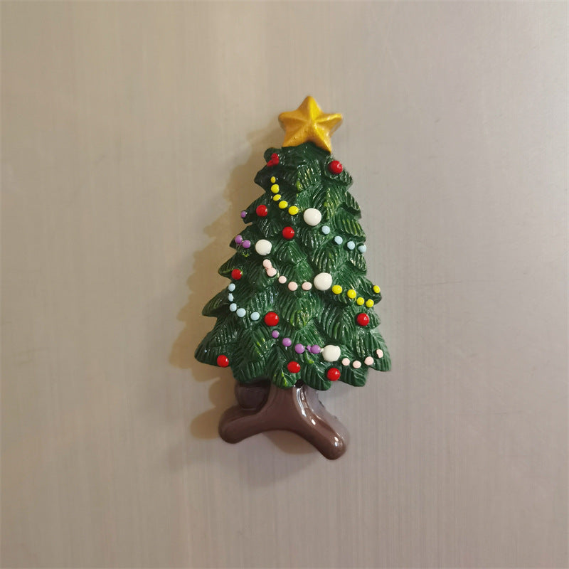 Wholesale Christmas Elderly Refrigerator Stickers Decoration