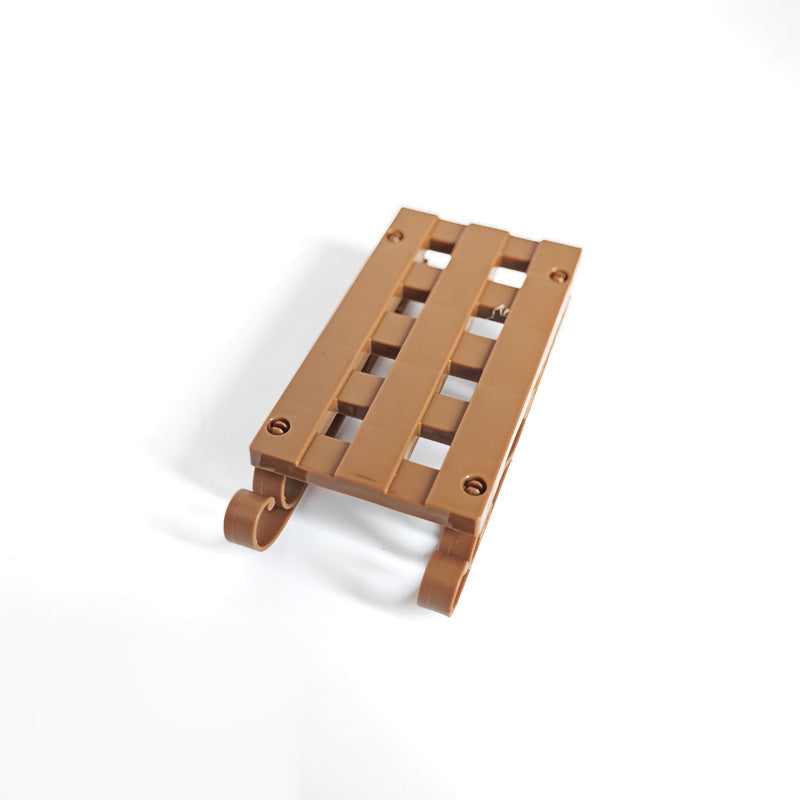 Wholesale Christmas sleigh scooter mini plastic sleigh scooter winter